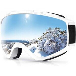 Ski Goggles OTG Over Glasses Anti Fog UV Protection Snowboard Goggles Men Women